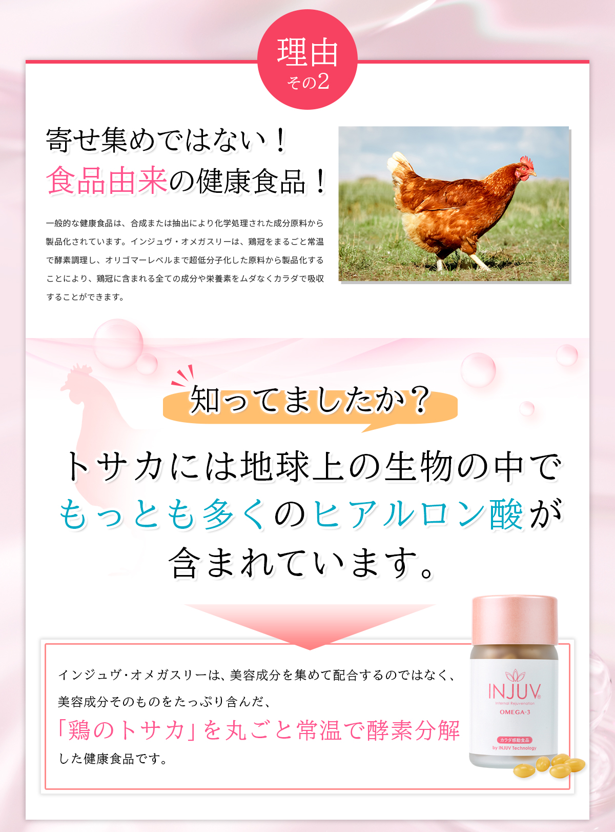 寄せ集めではない！食品由来の健康食品！
